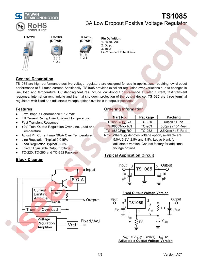 TS1085CMXXRN