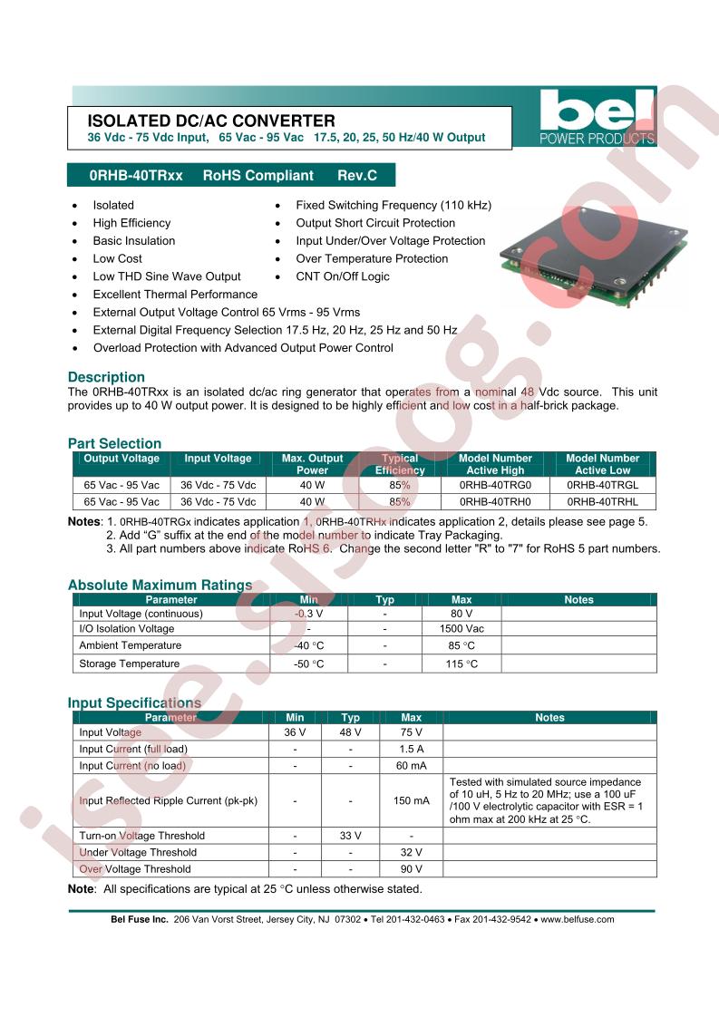 0RHB-40TRHL