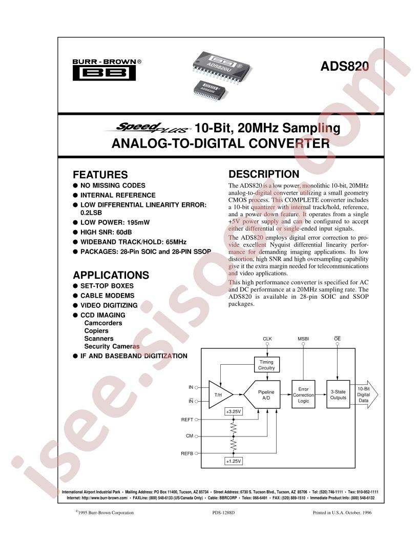 ADS820