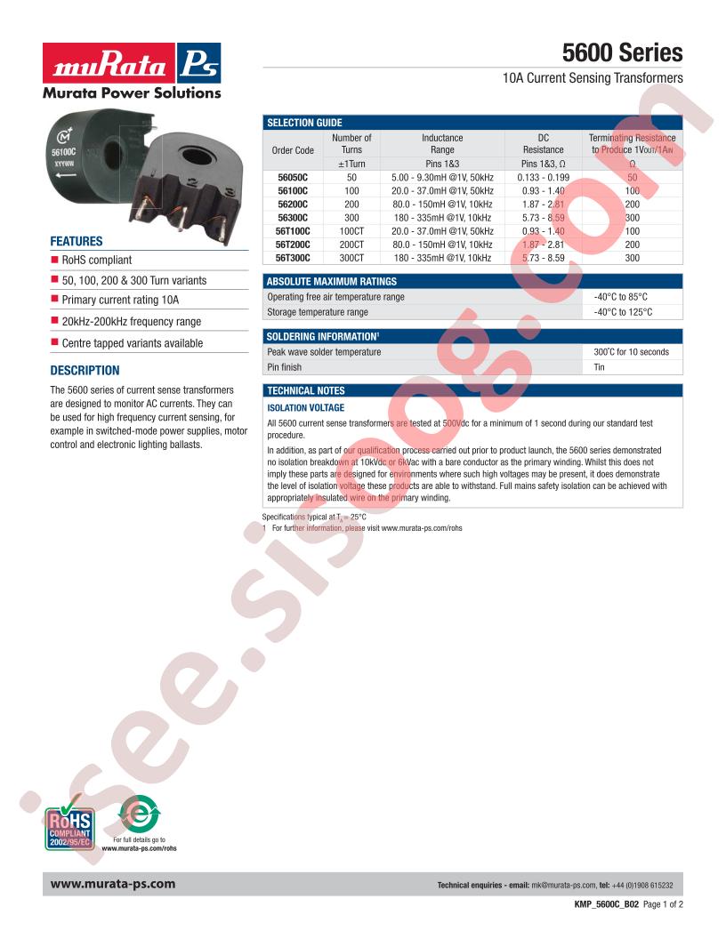 56050C