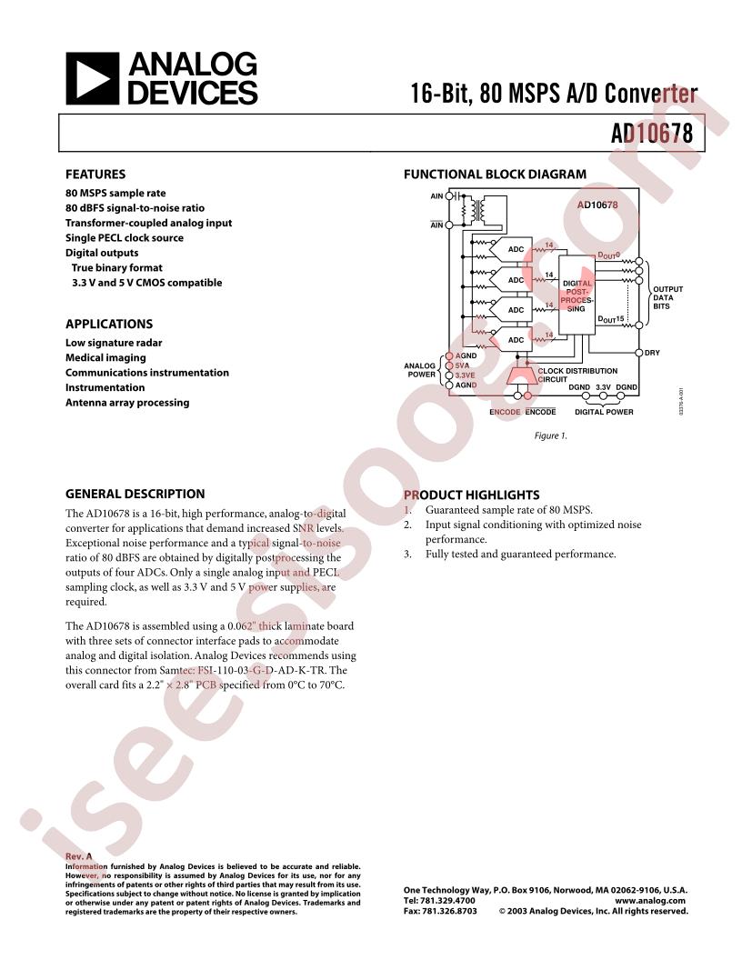 AD10678BWS
