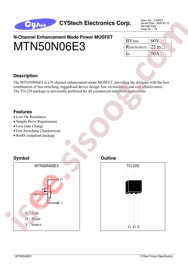 MTN50N06E3