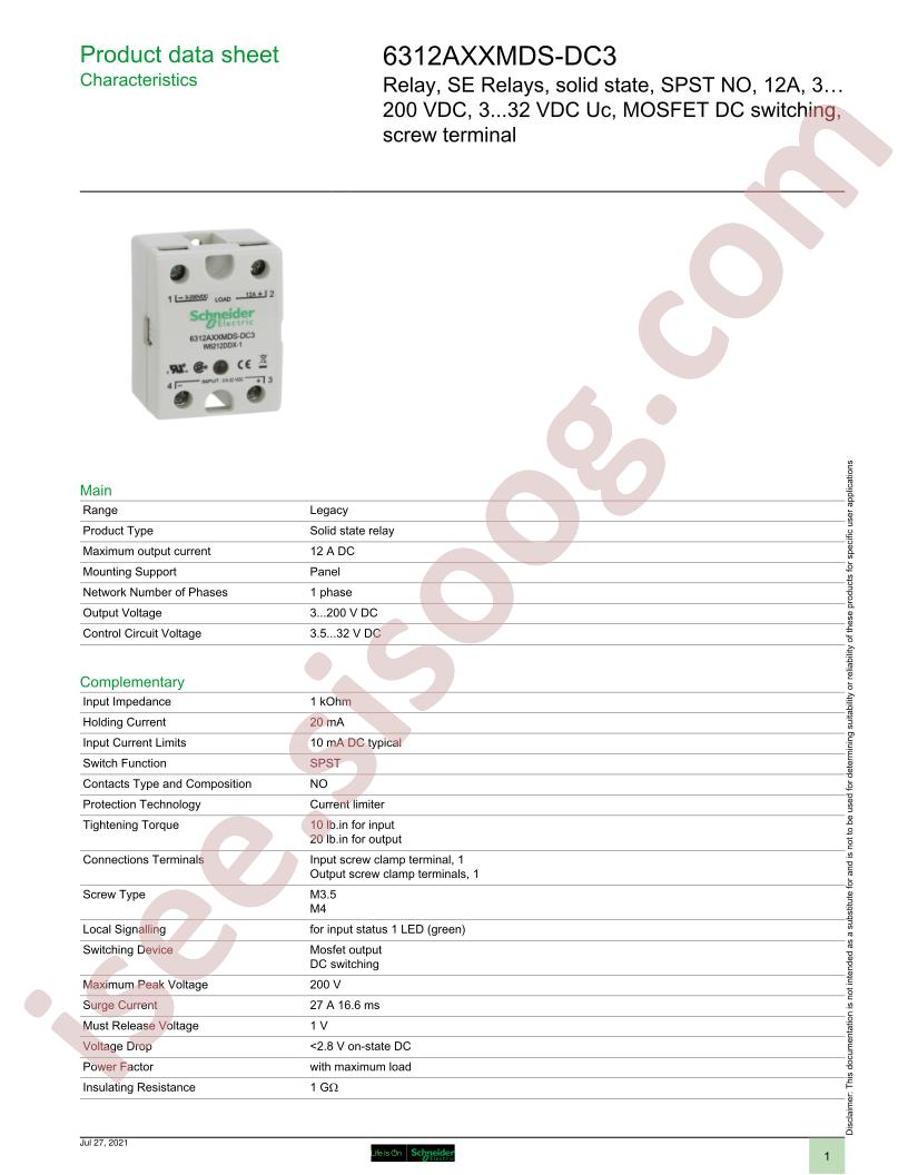 6312AXXMDS-DC3