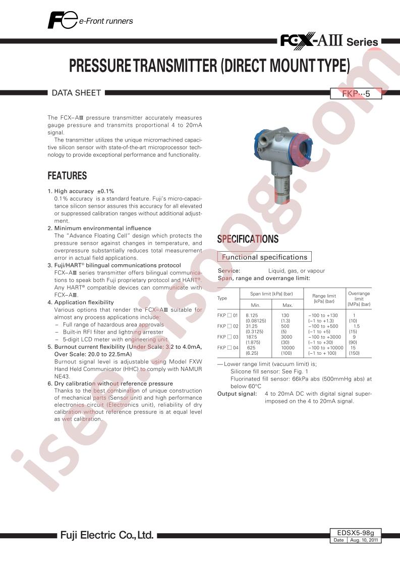 EDSX5-98G