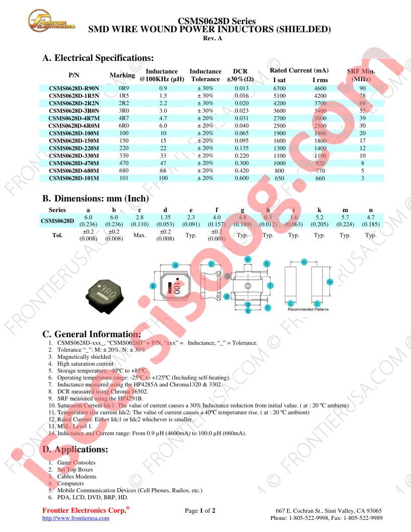 CSMS0628D470M