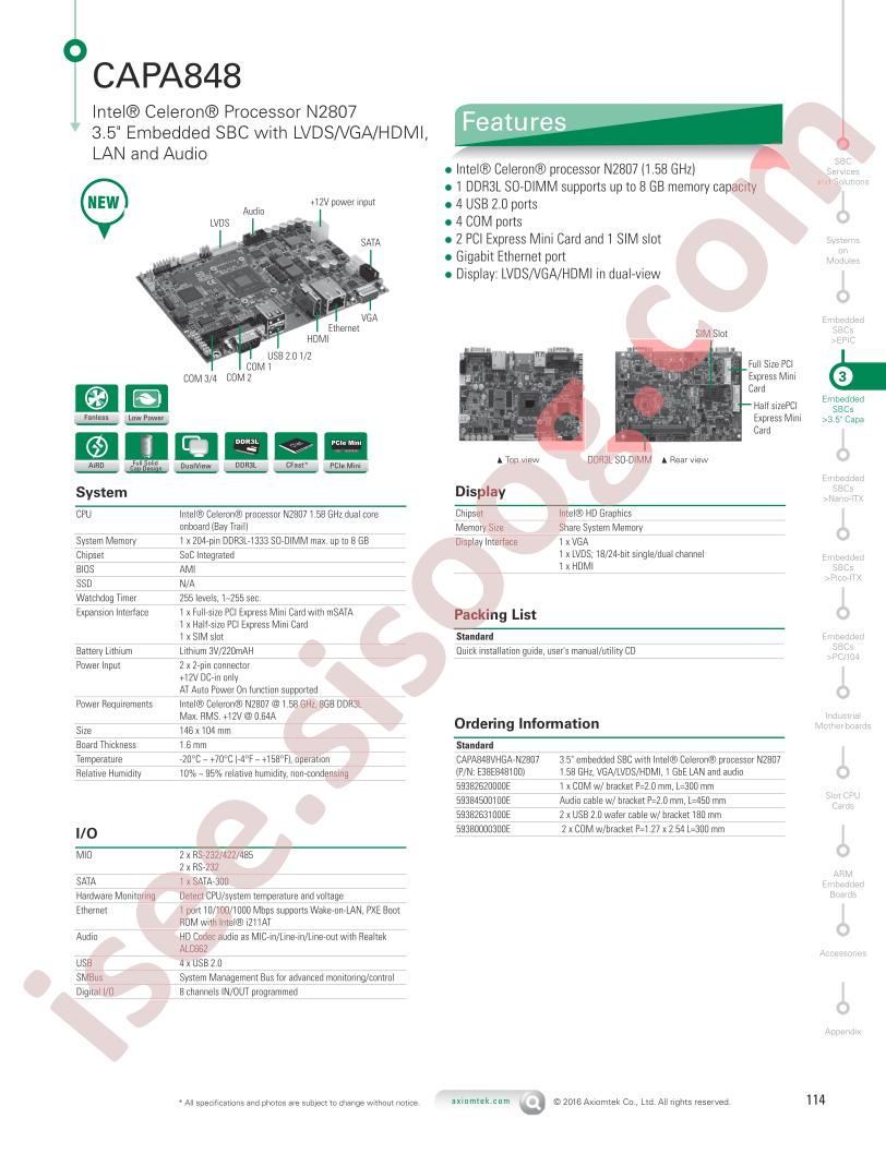 CAPA848VHGA-N2807
