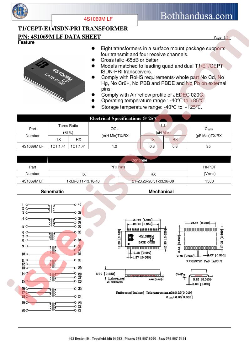 4S1069M-LF