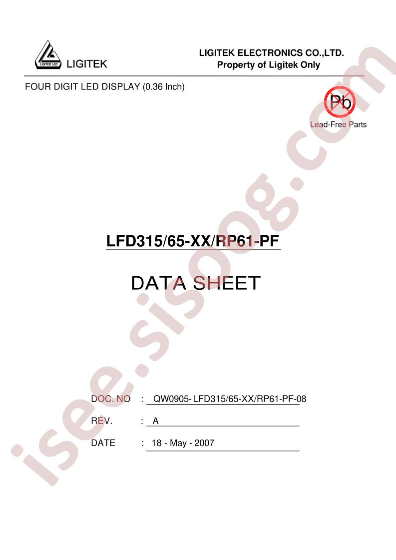 LFD315-65-XX-RP61-PF