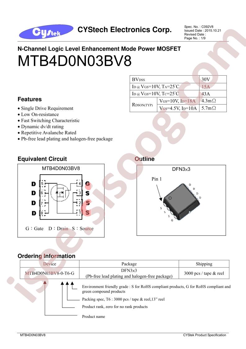 MTB4D0N03BV8