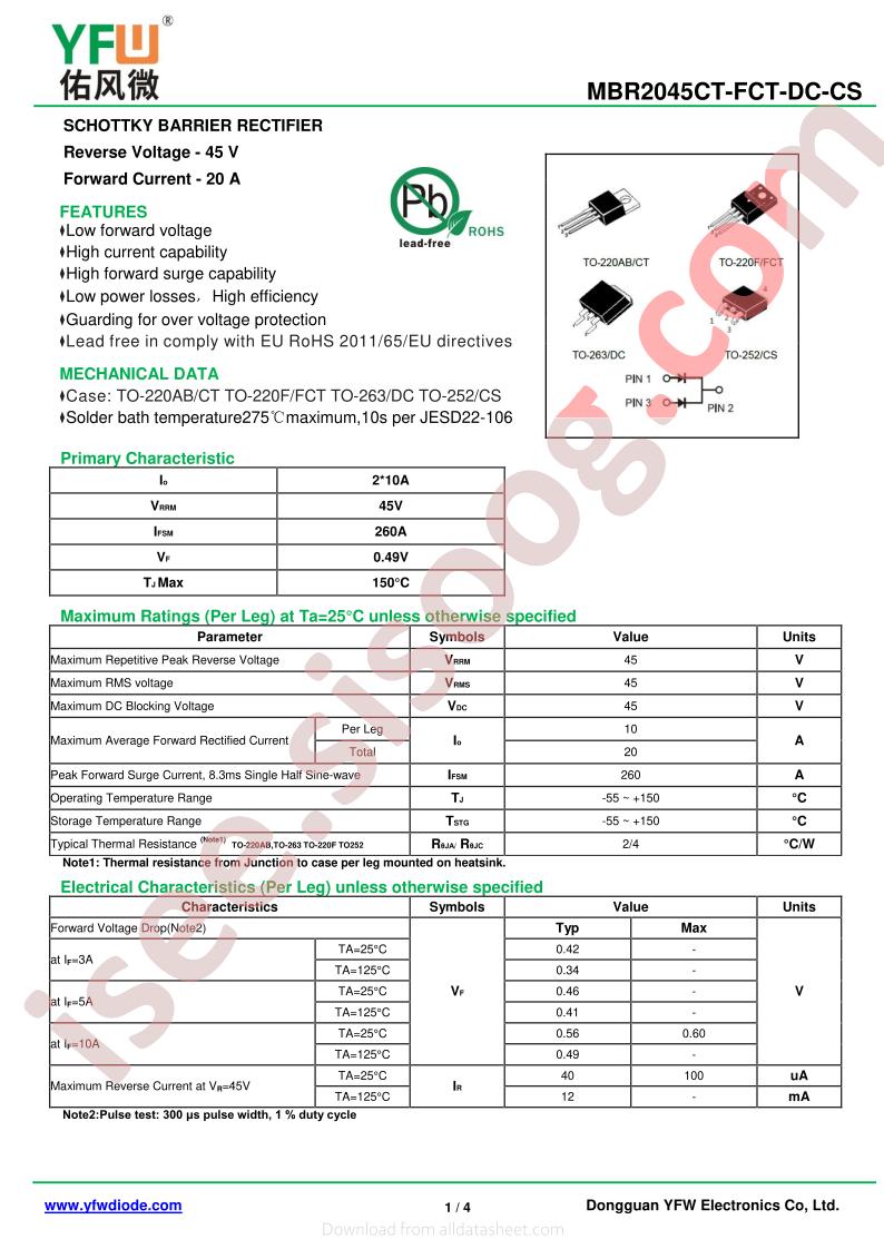 MBR2045CS