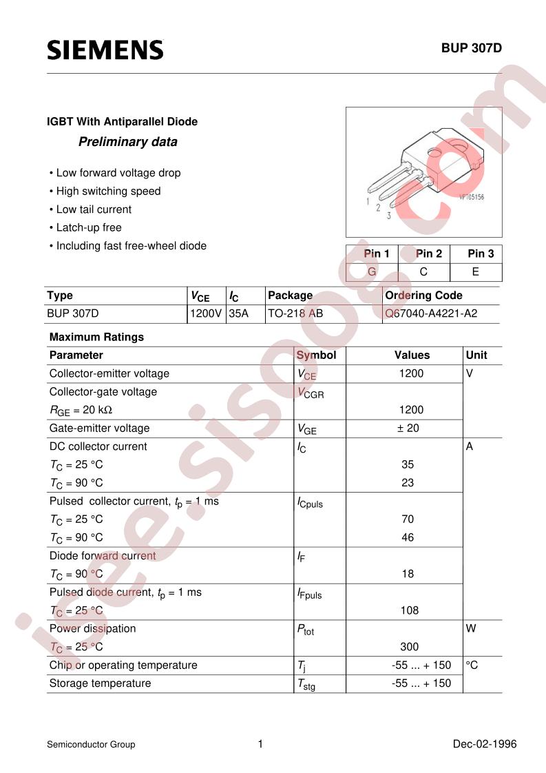 BUP307D