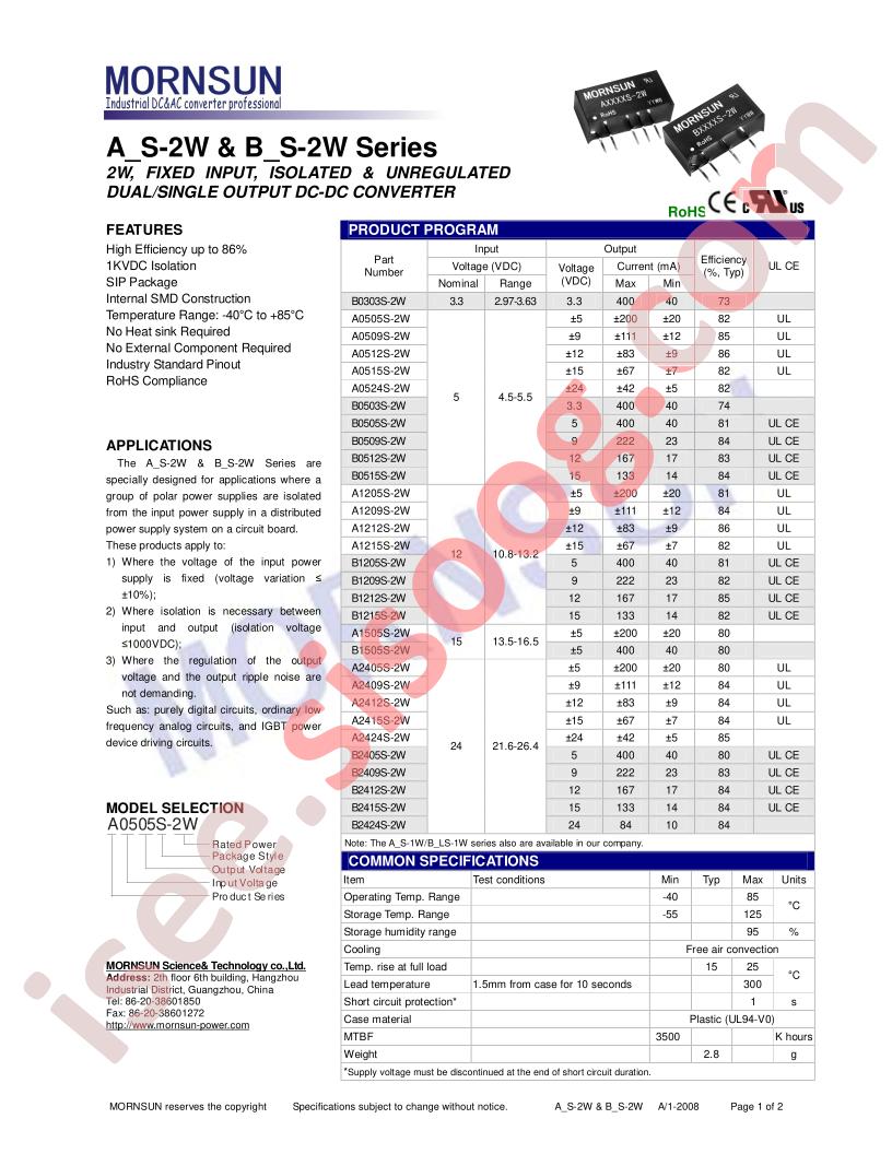 A1505S-2W