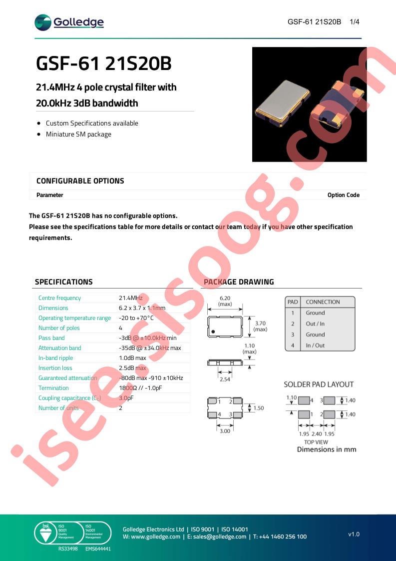 GSF-6121S20B