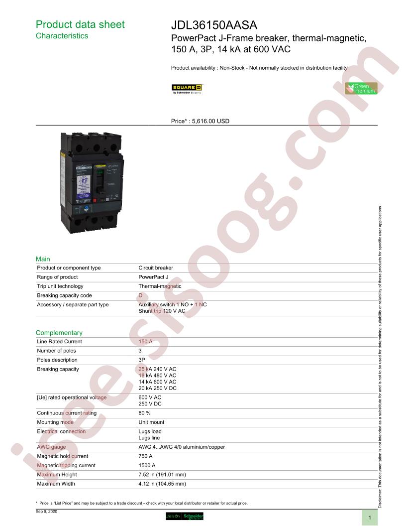 JDL36150AASA