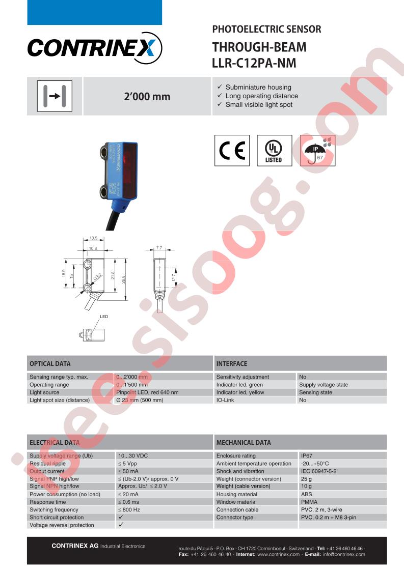 LLR-C12PA-NMK-300