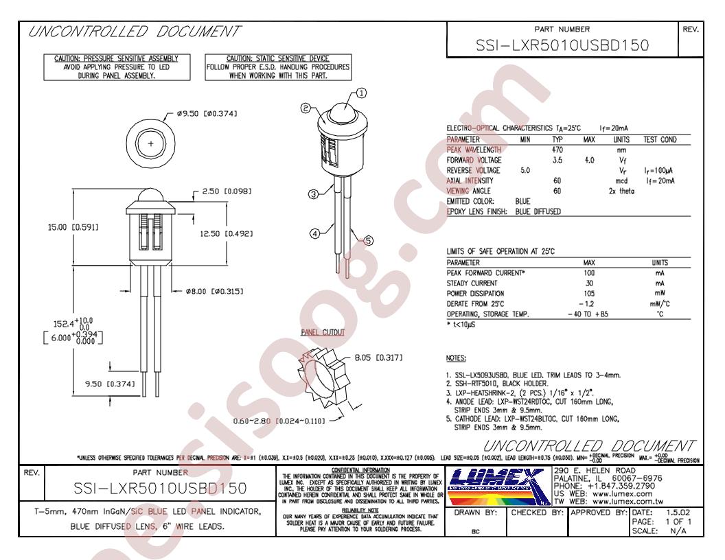 SSI-LXR5010USBD150