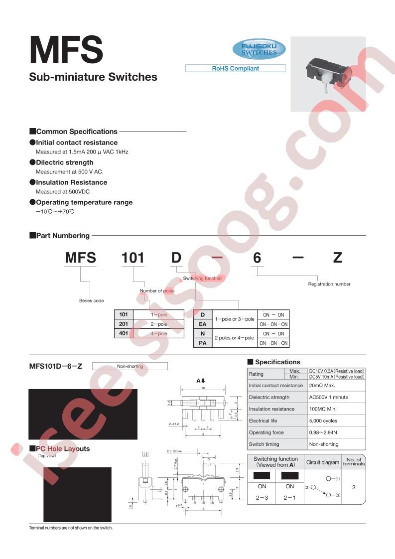 MFS101PA-6-Z