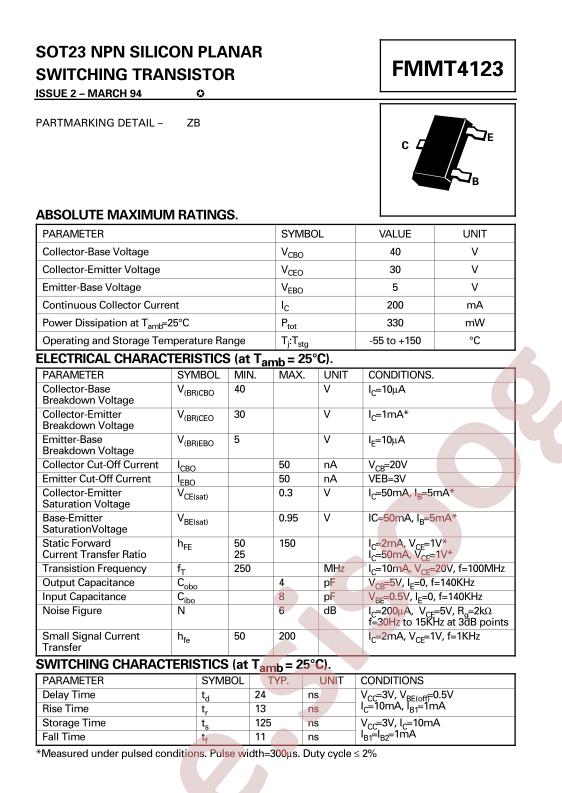 FMMT4123