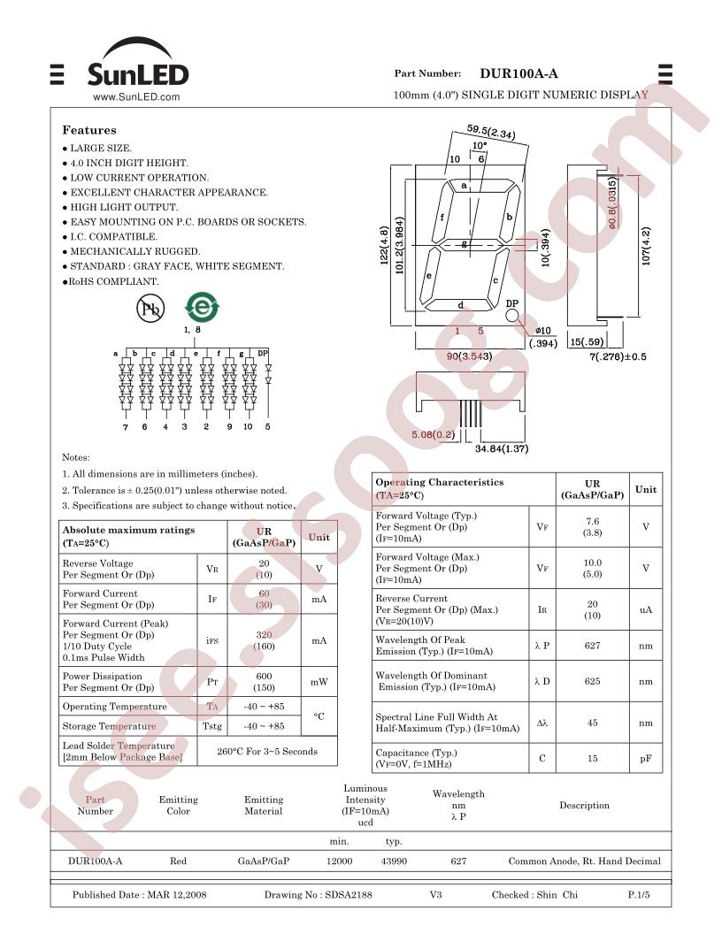 DUR100A-A