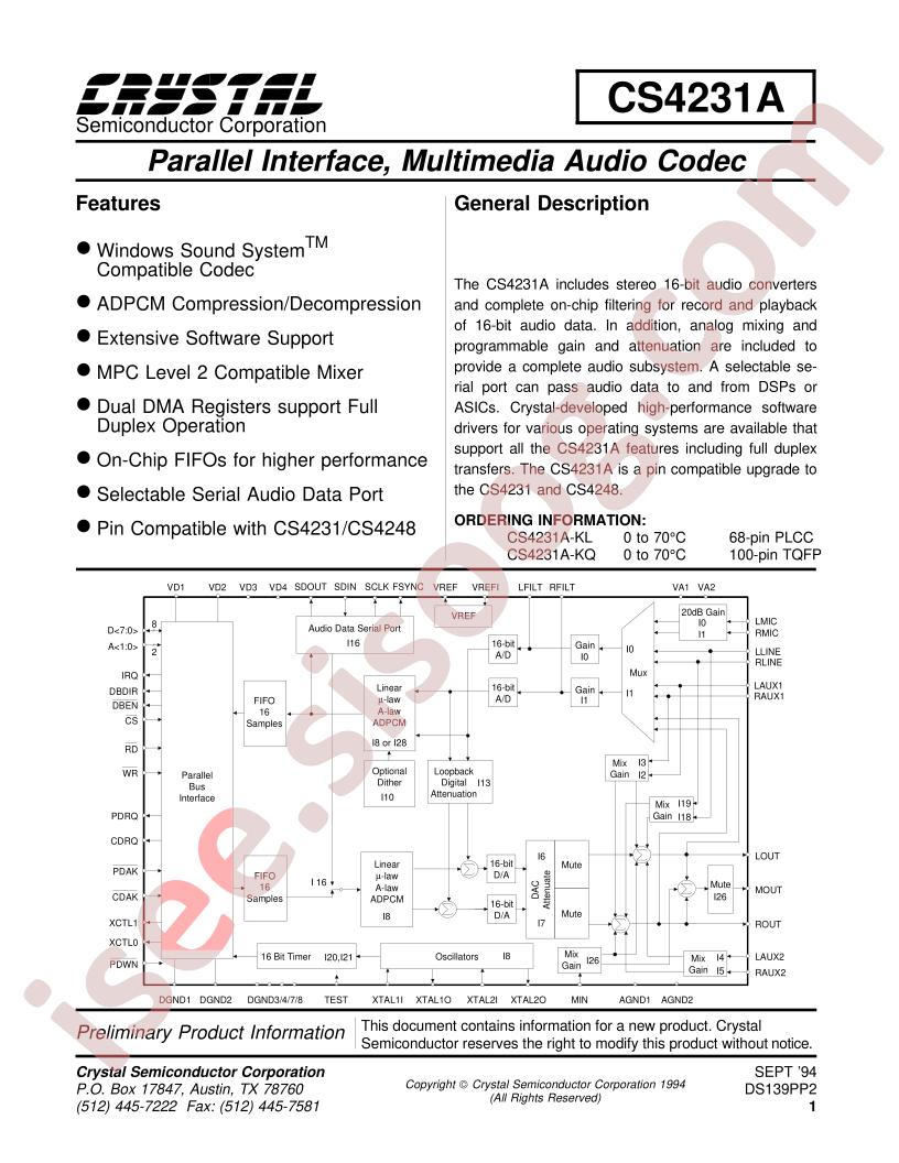 CS4231A