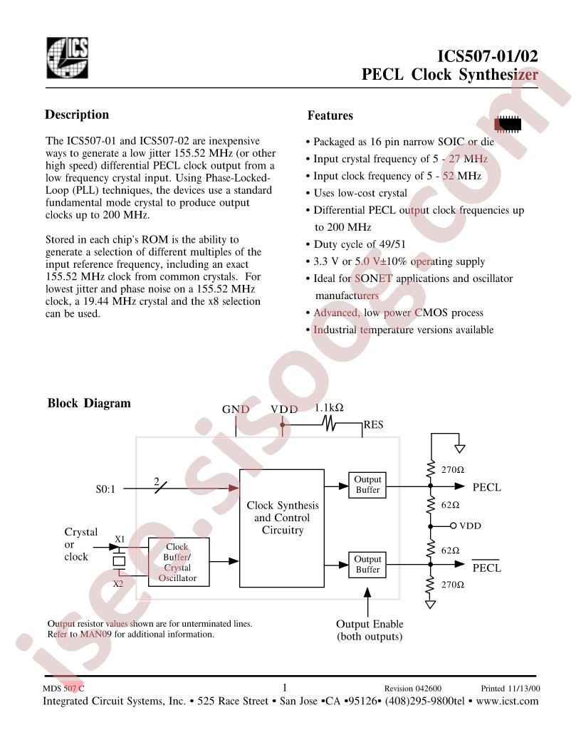 ICS507-01-DWF