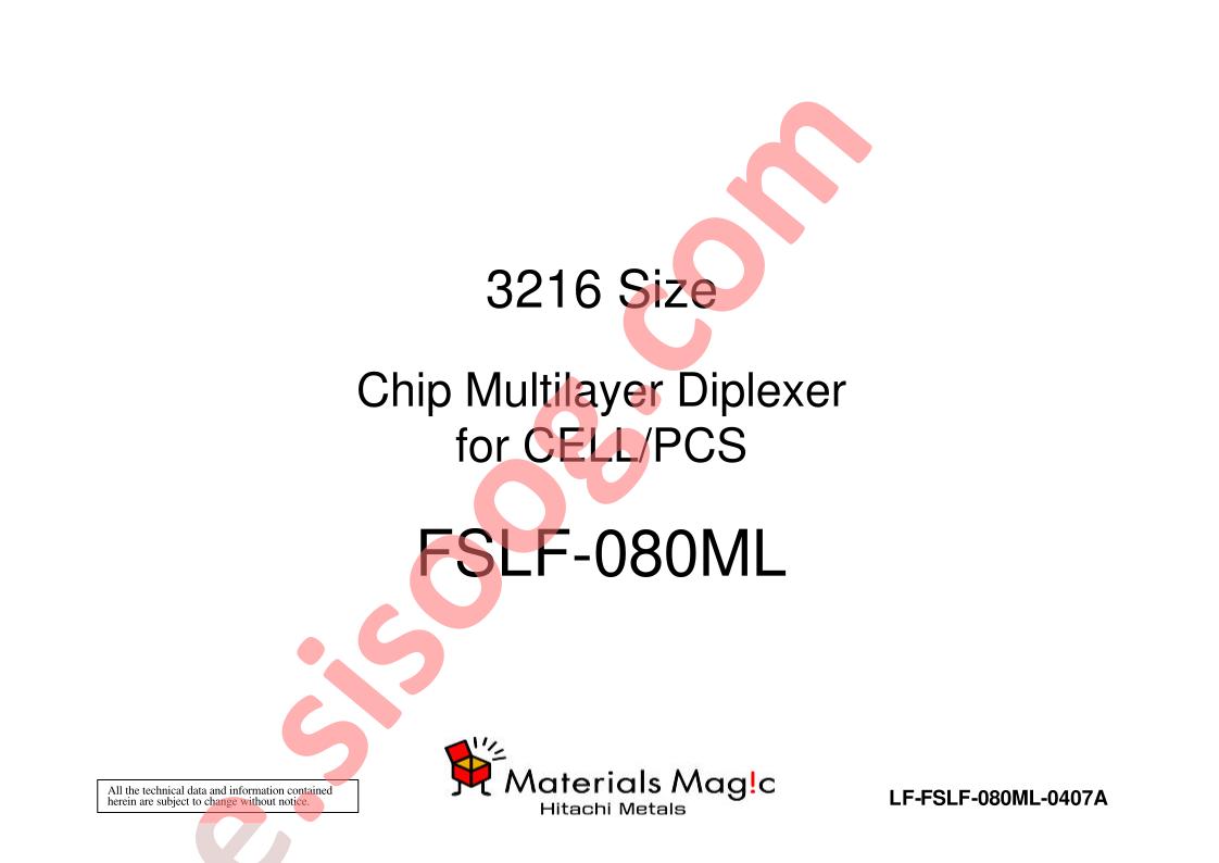 FSLF-080ML