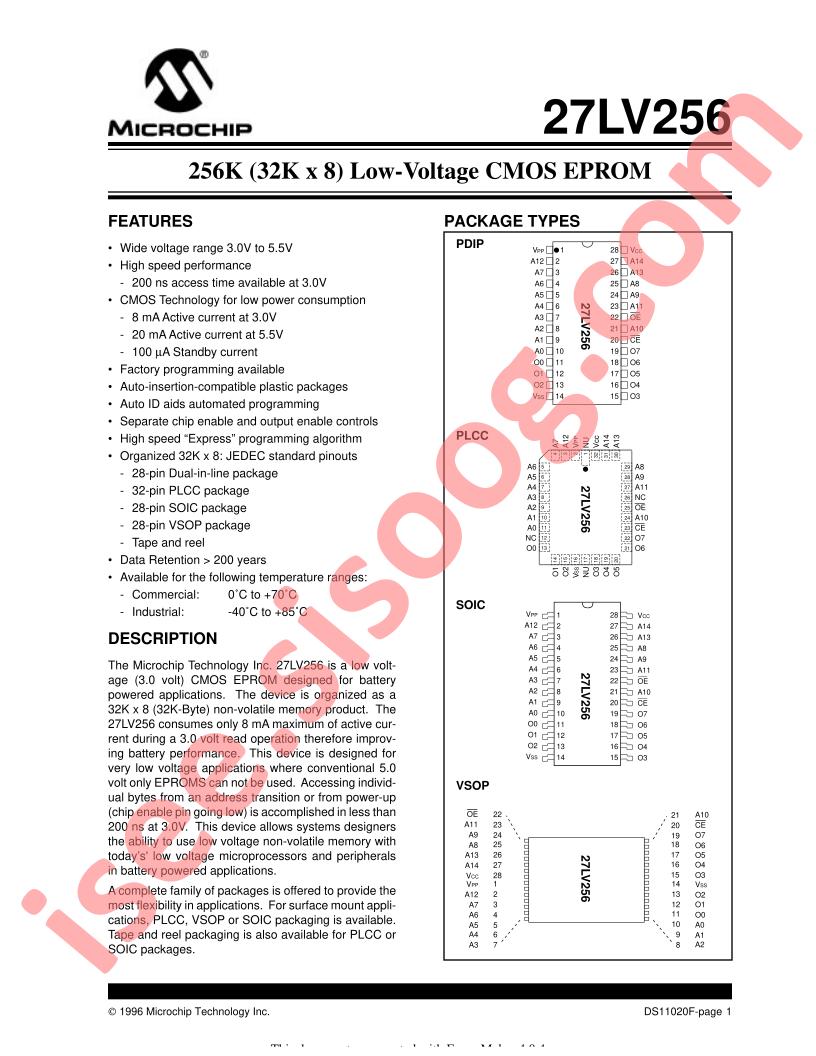 27LV256-20ISO