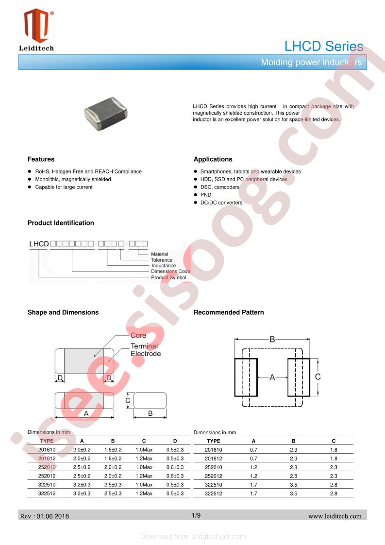 LHCD252010B-R33M-A8L