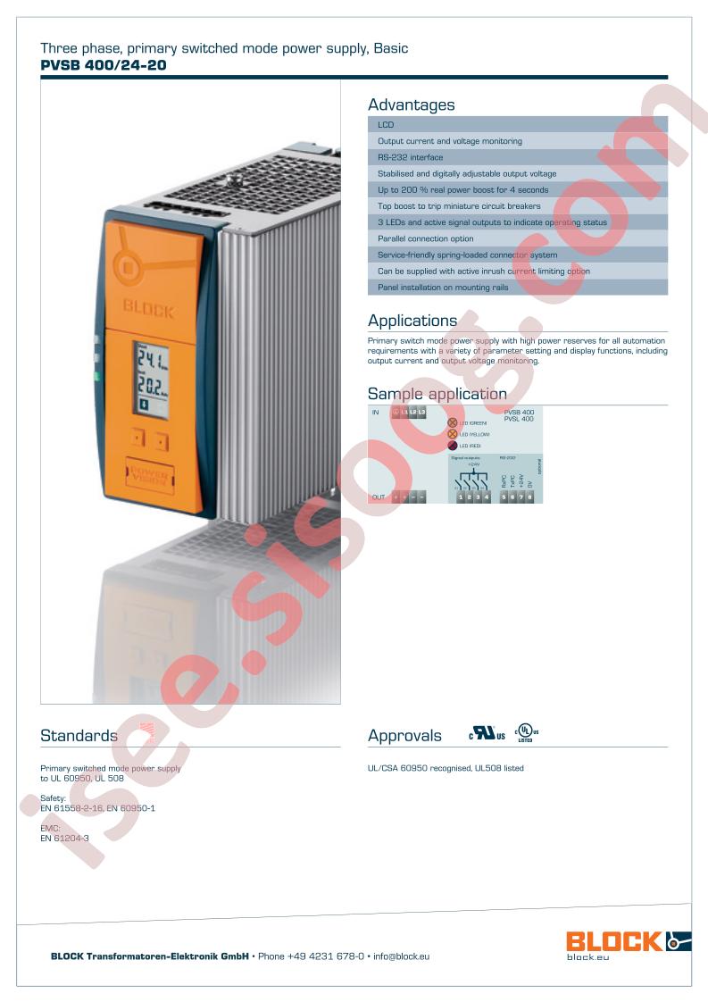 PVSB400