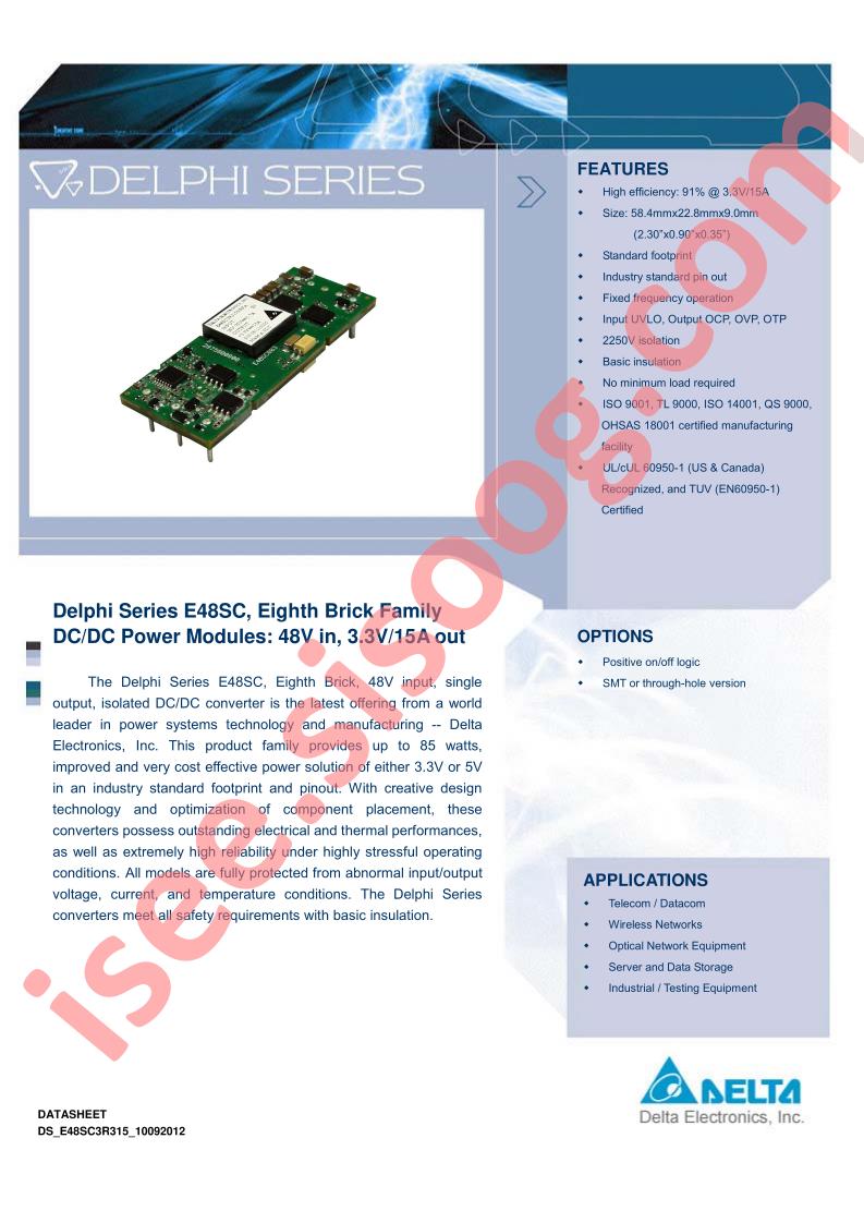E48SC3R315PRFA