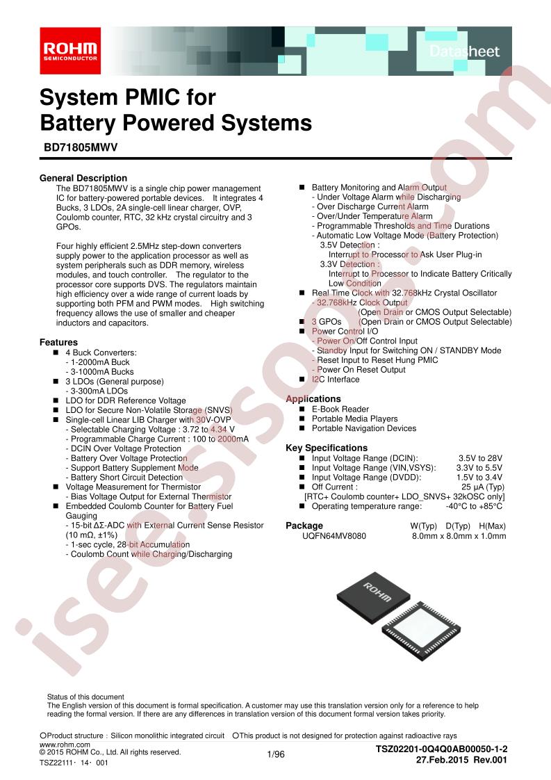 BD71805MWV-E2