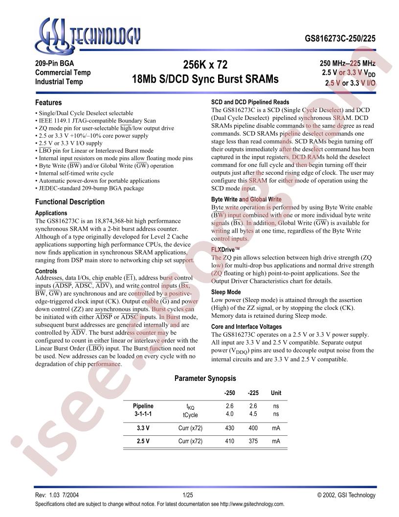 GS816273C