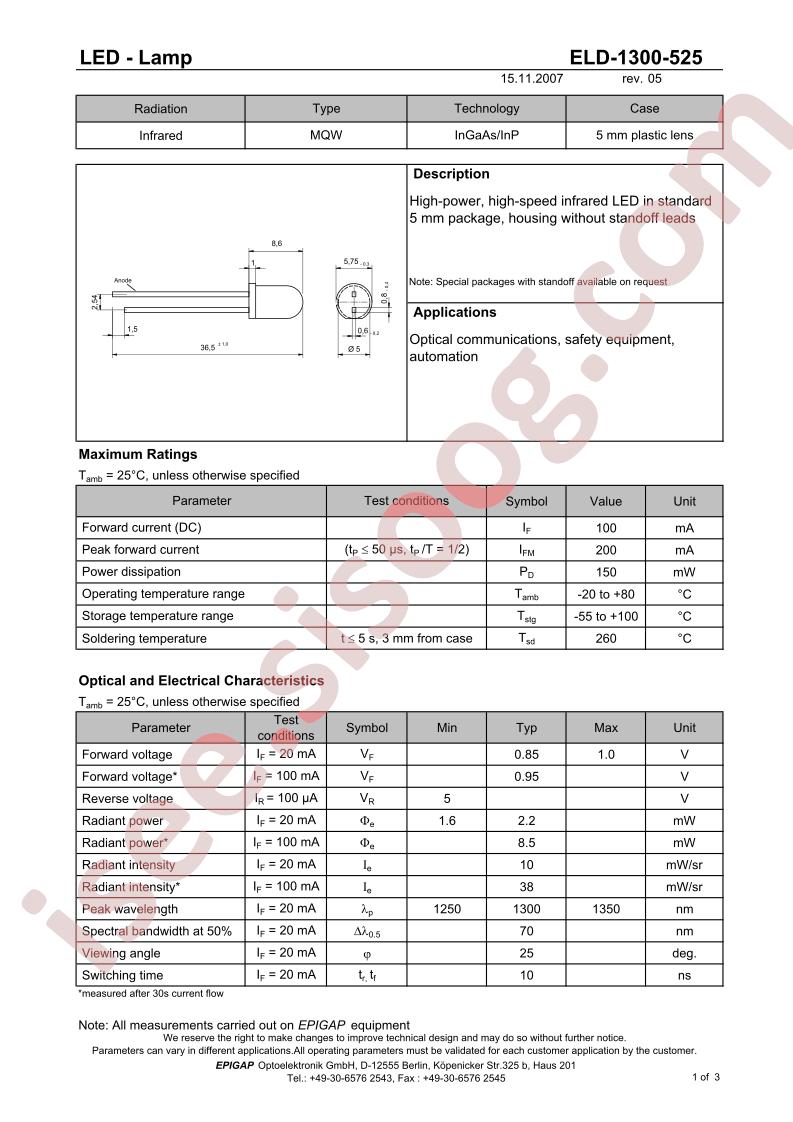 ELD-1300-525