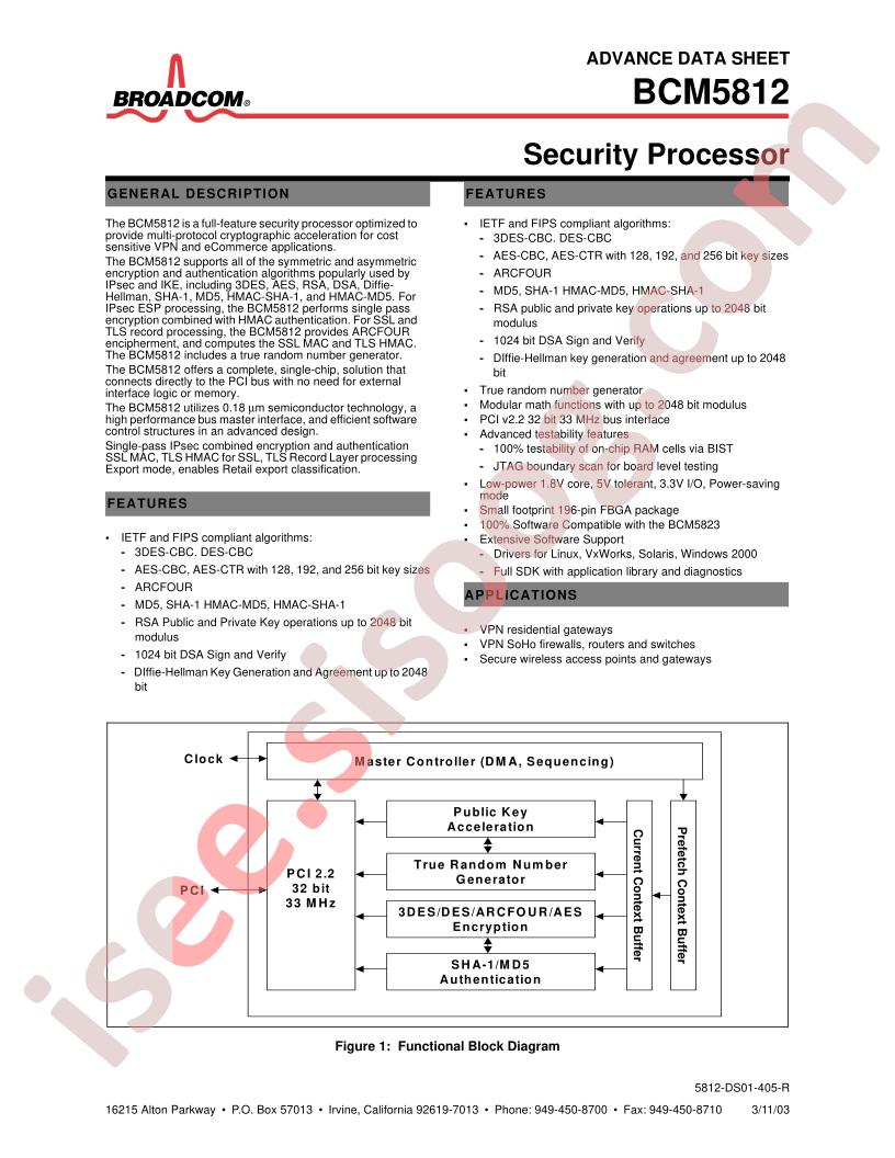 BCM5812