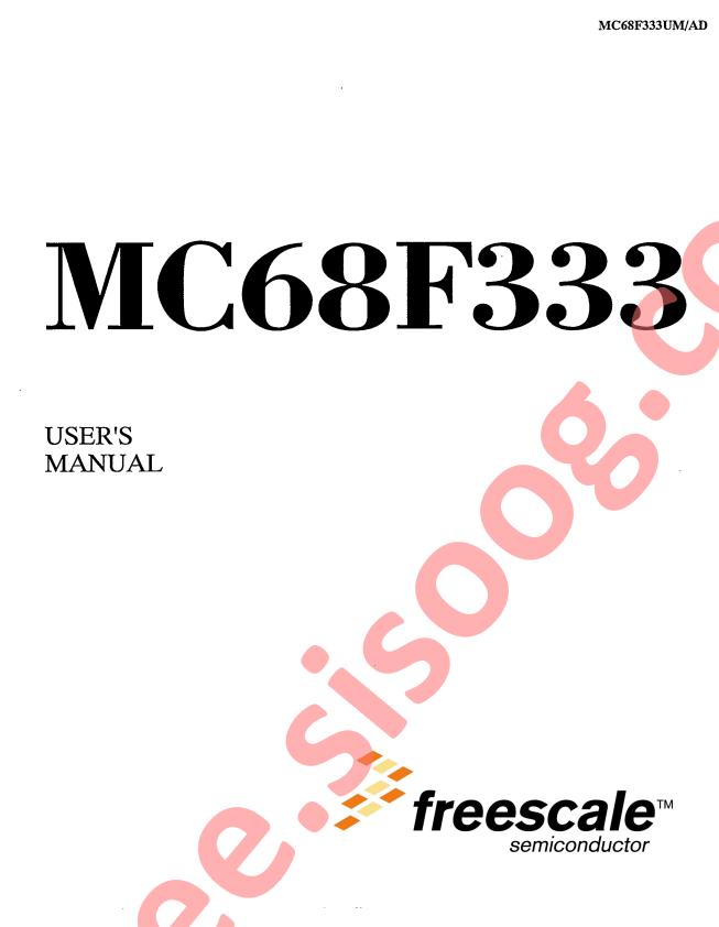 MC68F333