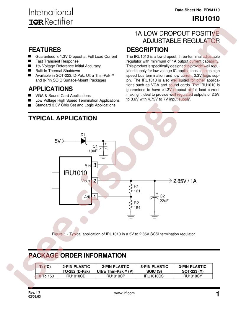 IRU1010CDTR