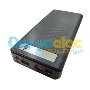 کیس پاوربانک فست نمایشگر دار 8 باتری 20000 میلی آمپر
