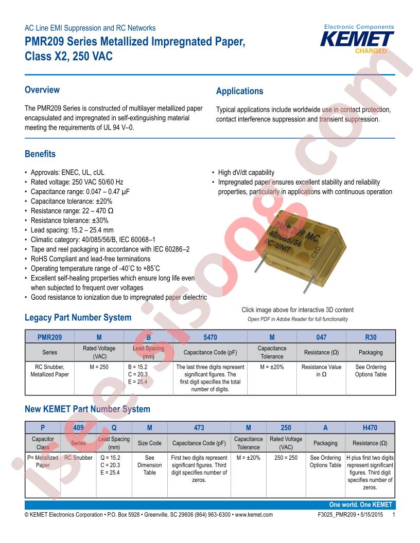 PMR209MB5470M047R30