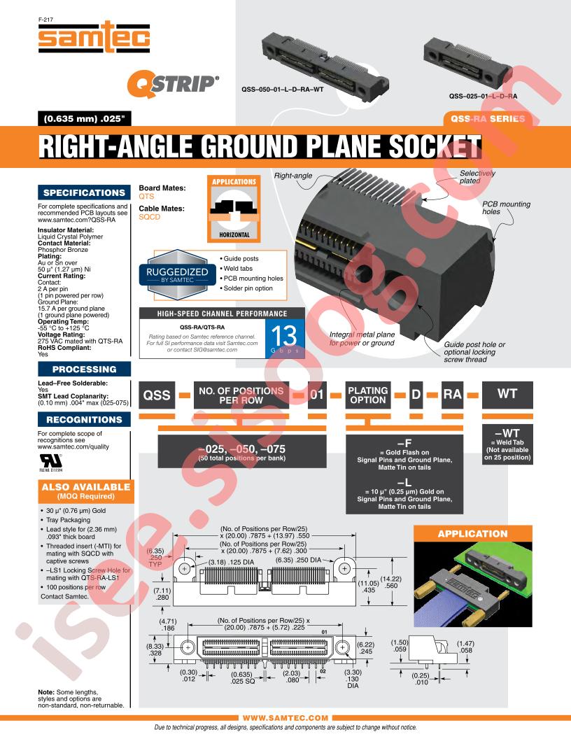 QSS-025-01-L-D-RA-MTI