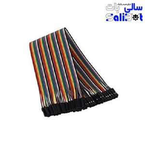 سیم جامپر مادگی به مادگی 20 سانتی متر 40 تایی