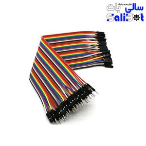 سیم جامپر نری به مادگی 20 سانتی متر 40 تایی