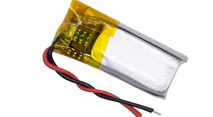 باتری لیتیوم پلیمر 3.7v ظرفیت 80mAh برند GR.STORE