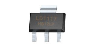 رگولاتور متغیر LD1117STR ADJ پکیج SOT-223