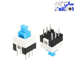 سوئیچ 6 پایه سایز 7x7 میلی متر بسته 5 عددی