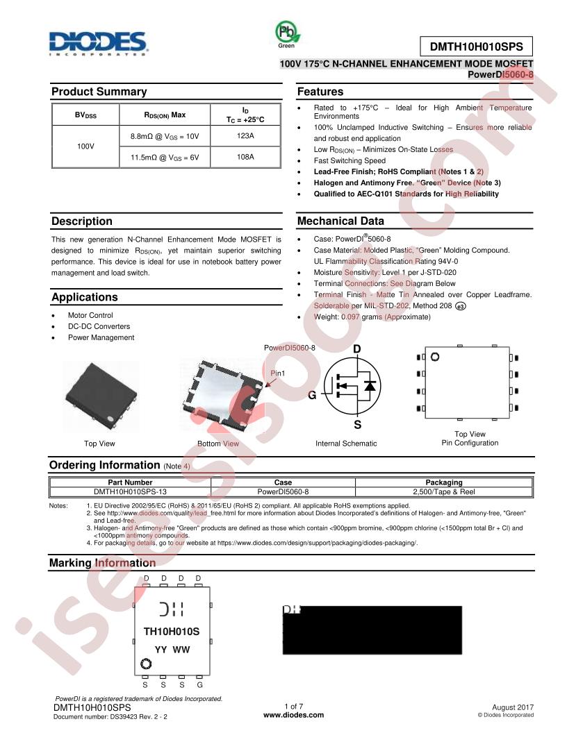 DMTH10H010SPS-13