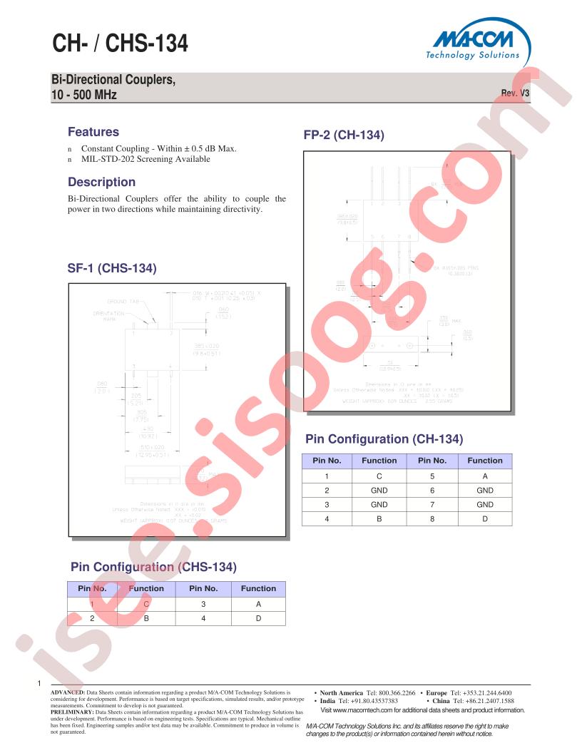 CH-134PIN