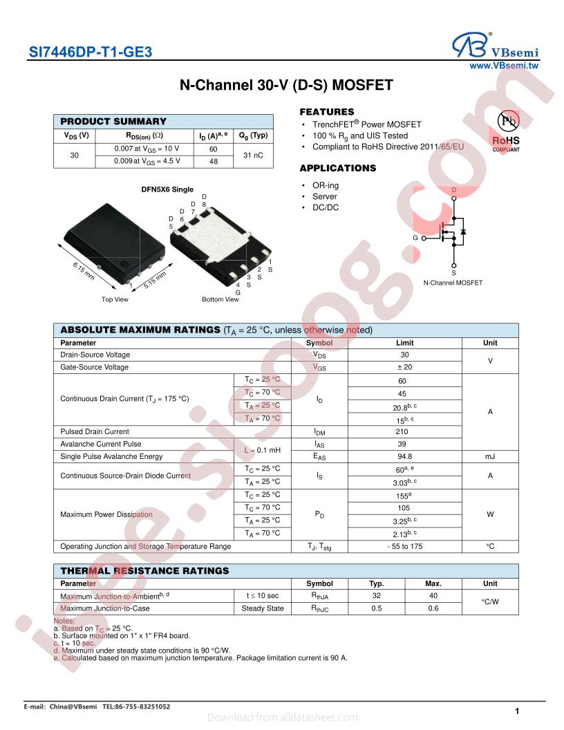 SI7446DP-T1-GE3