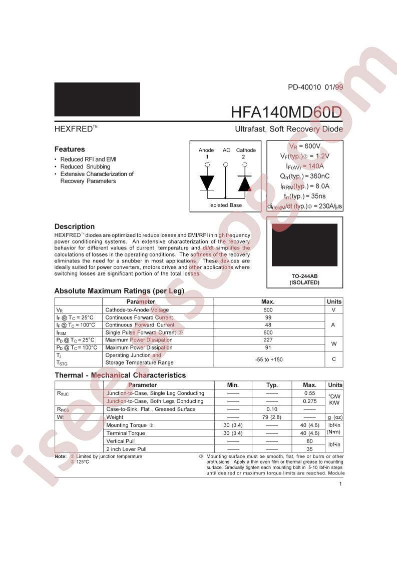 HFA140MD60D