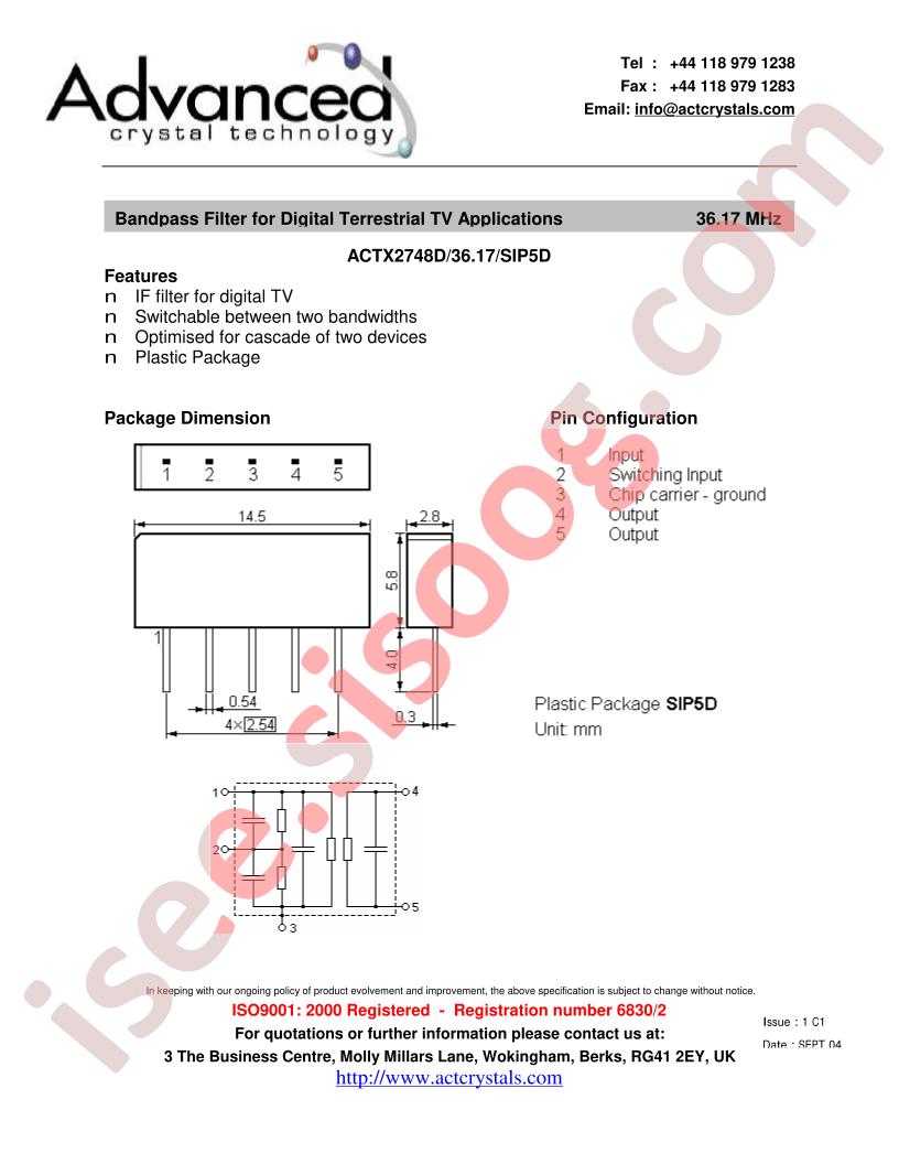 ACTX2748D