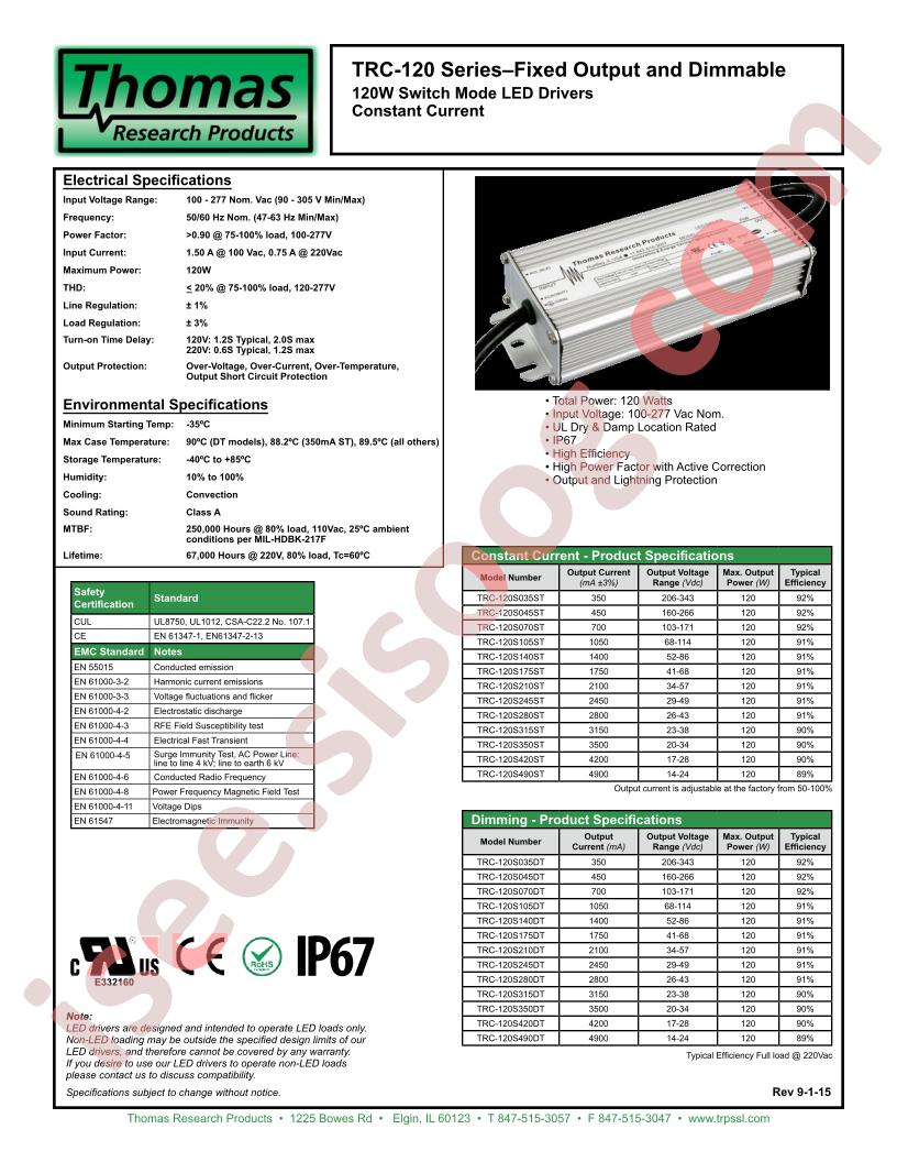 TRC-120S315DT